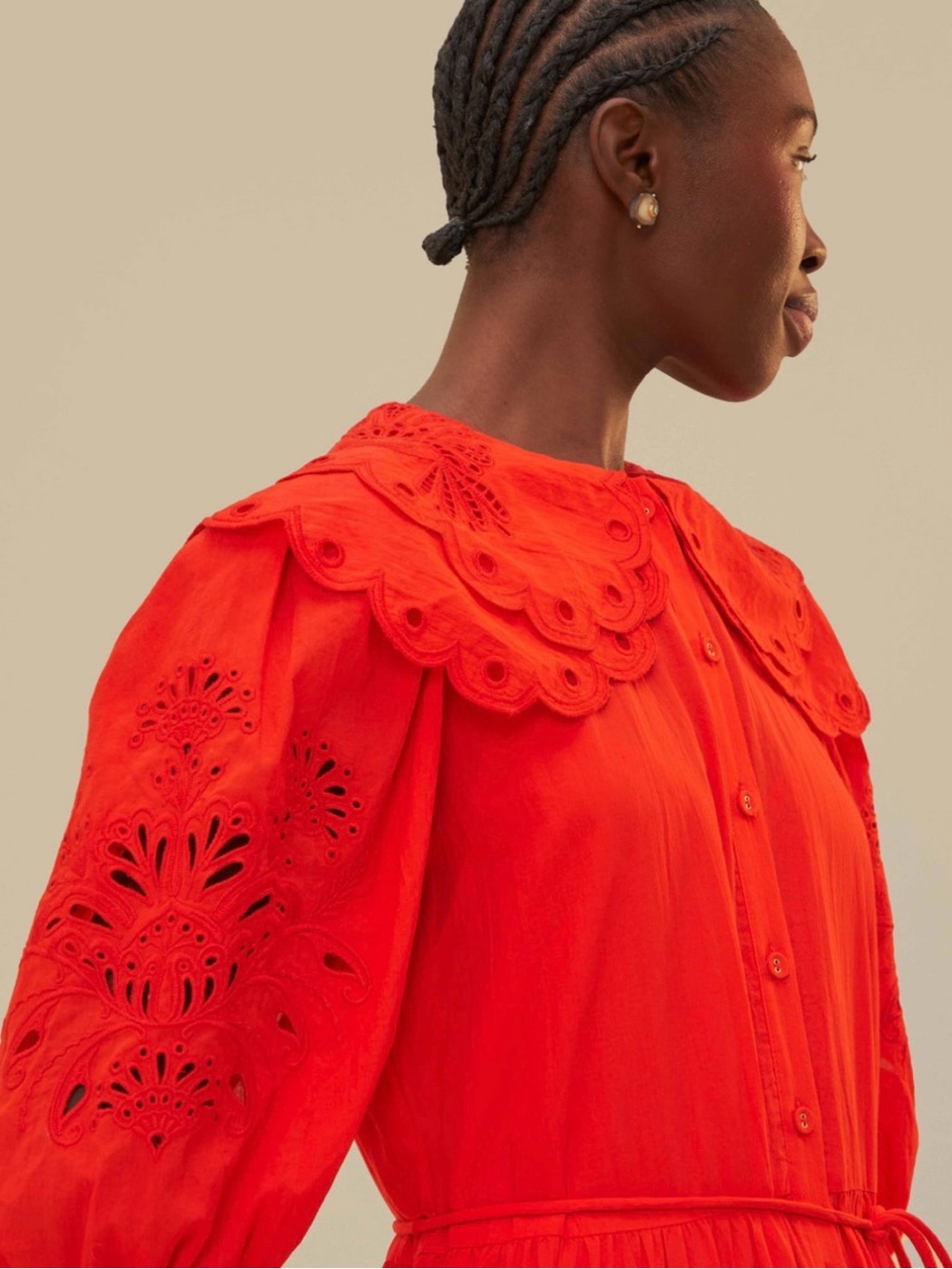FARM Rio Red Humming Bird Richelieu Maxi Dress - Picture 2 of 3